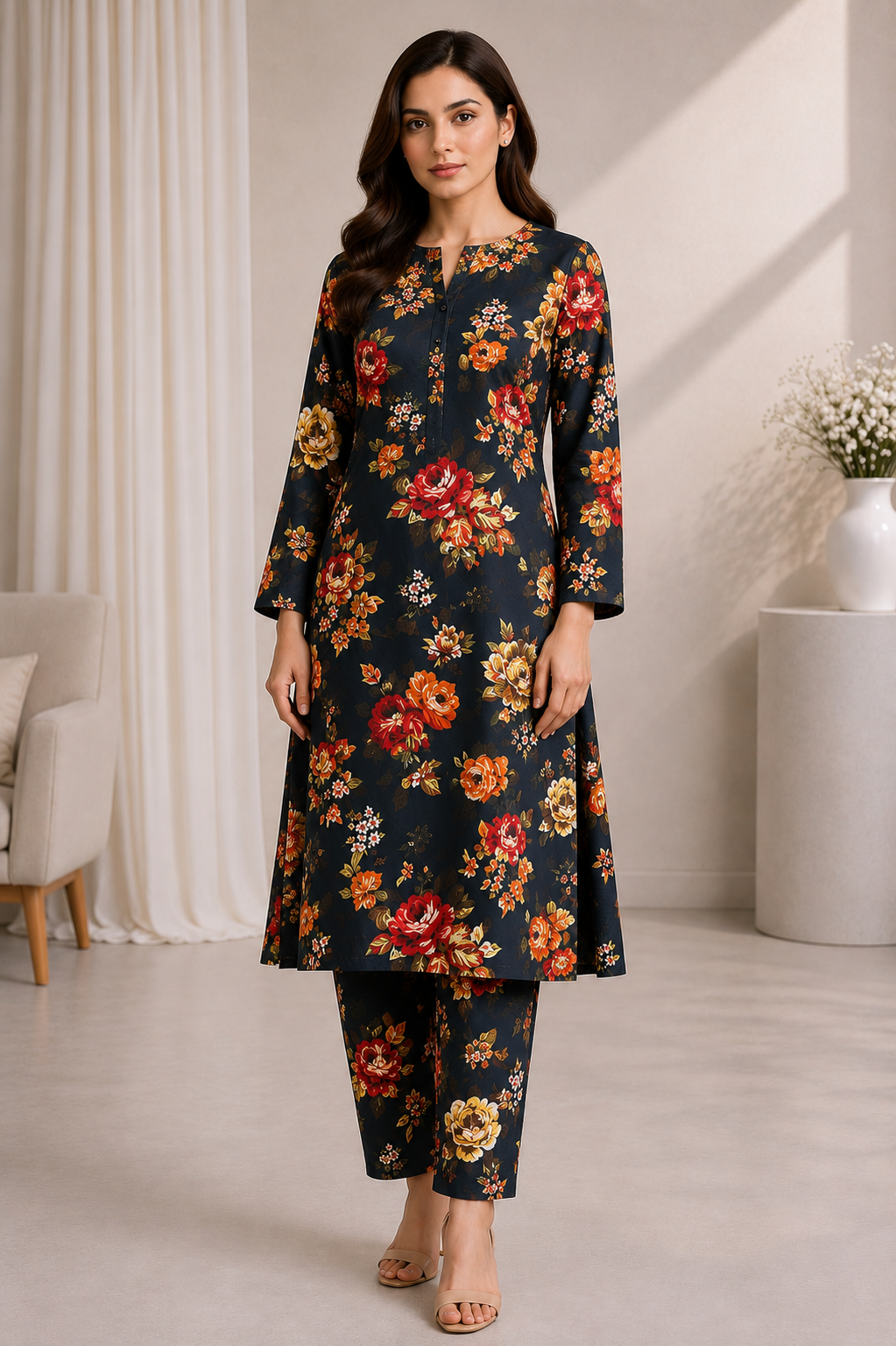 STITCHED 2 PC SUIT - D10