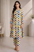 STITCHED 2 PC SUIT - D4