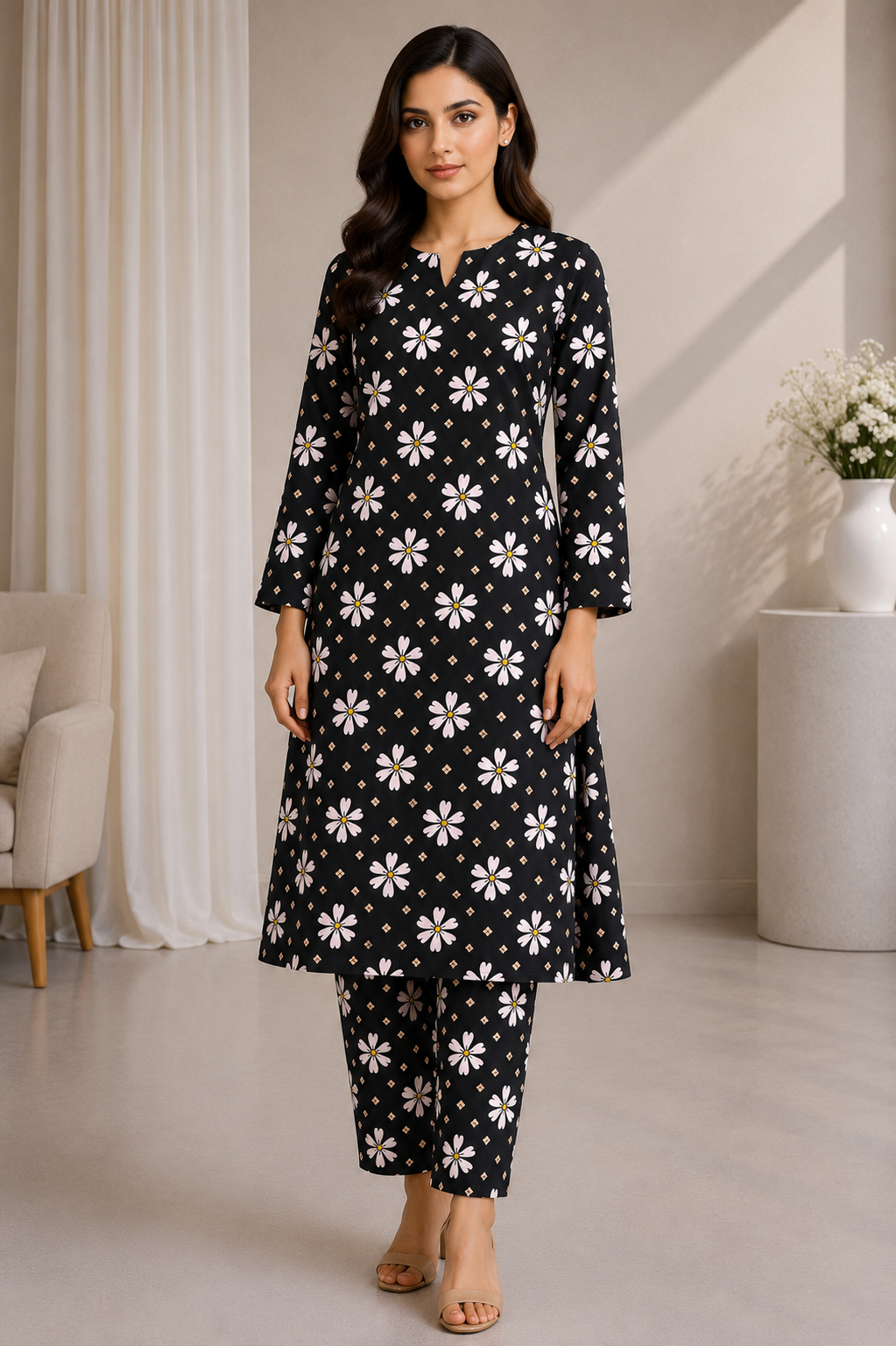 STITCHED 2 PC SUIT - D9